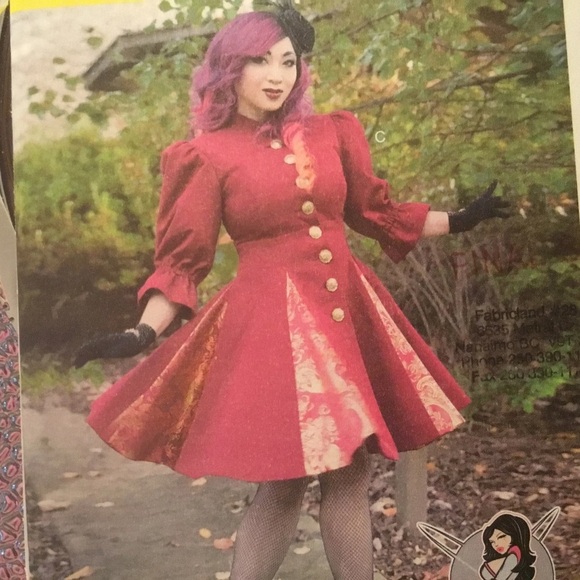 McCall’s costume M7373- 6-8-10-12-14-uncut- designed by Yaya Han-Halloween! - Picture 2 of 5